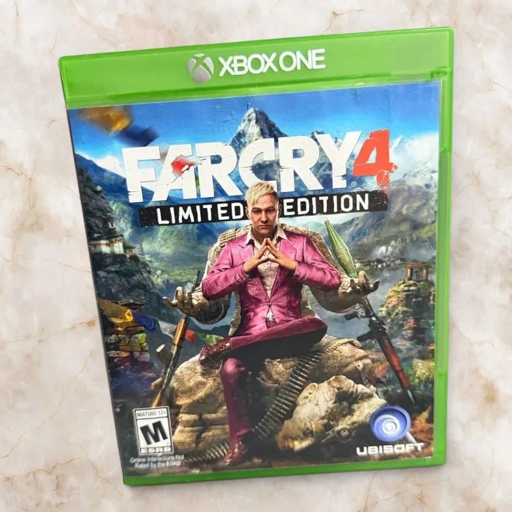 Far Cry 4 Limited Edition Xbox One - Cleaned, Tested, Working - No Manual